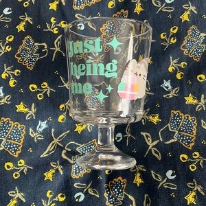 Pusheen glass sundae cup